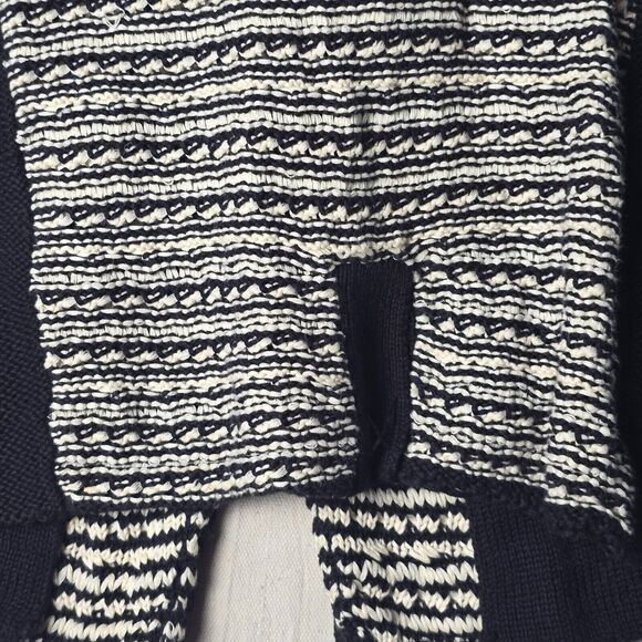 Matty M Women’s XS Striped Cardigan Snap Button Front Pockets Stretchy Knit - Picture 12 of 16